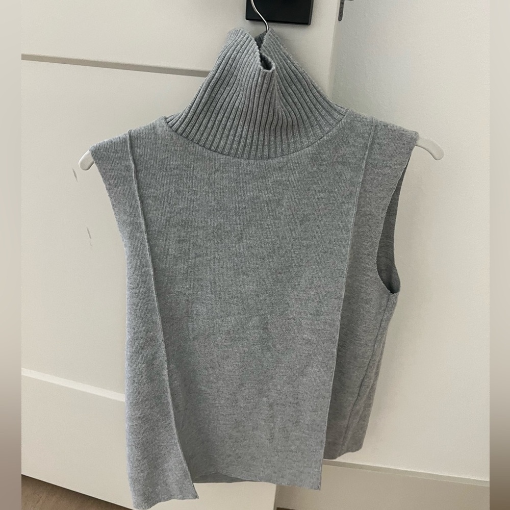 Zara Tank-Top Turtleneck Sweater Vest